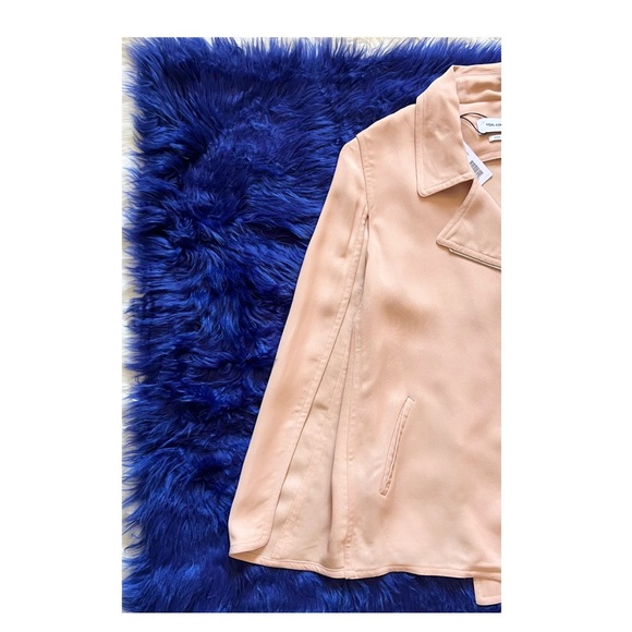 New! YIGAL AZROUEL Limited Edition Cape Sleeve Moto Jacket - Picture 5 of 7